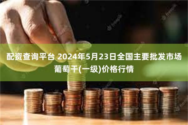 配资查询平台 2024年5月23日全国主要批发市场葡萄干(一级)价格行情