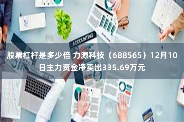 股票杠杆是多少倍 力源科技（688565）12月10日主力资金净卖出335.69万元