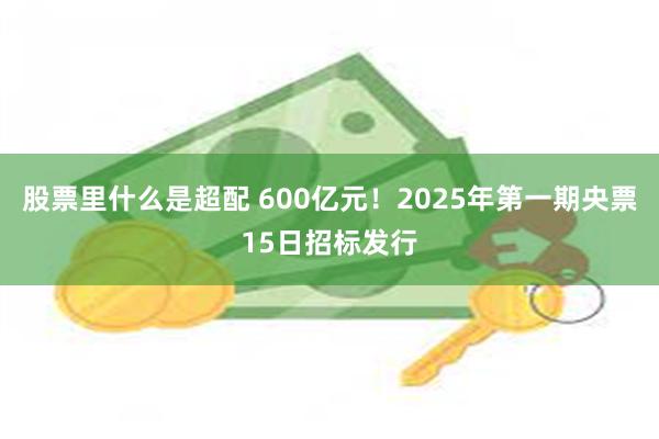 股票里什么是超配 600亿元！2025年第一期央票15日招标发行